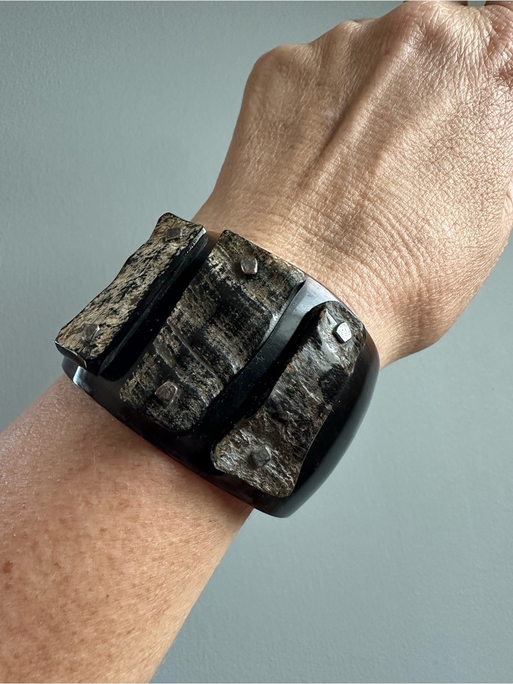 Early Monies Prehistoric Rustic Cuff
